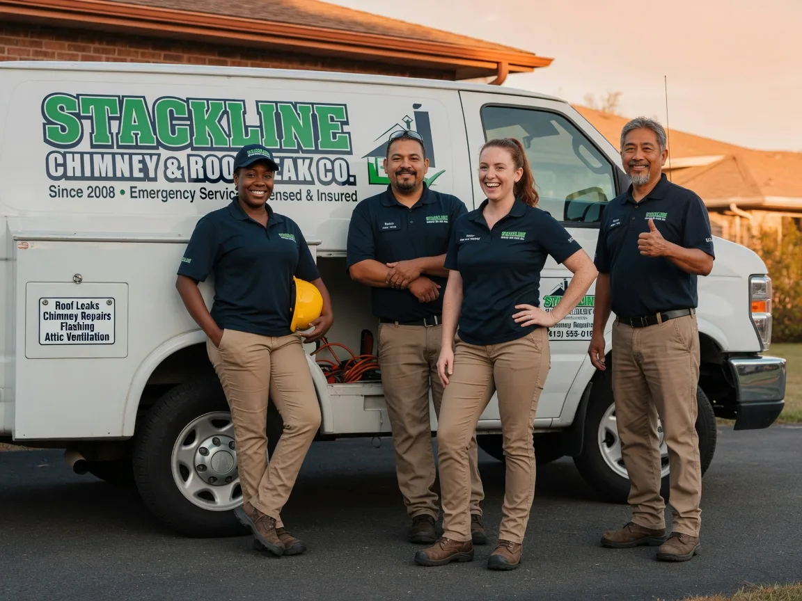 Chimney flashing repair company in Rock Falls, IL